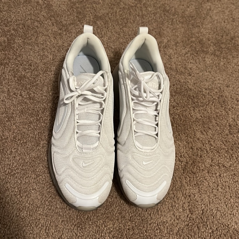 Nike Air Max 720 (Sz. 12) - White/White - Like New - Picture 3 of 4